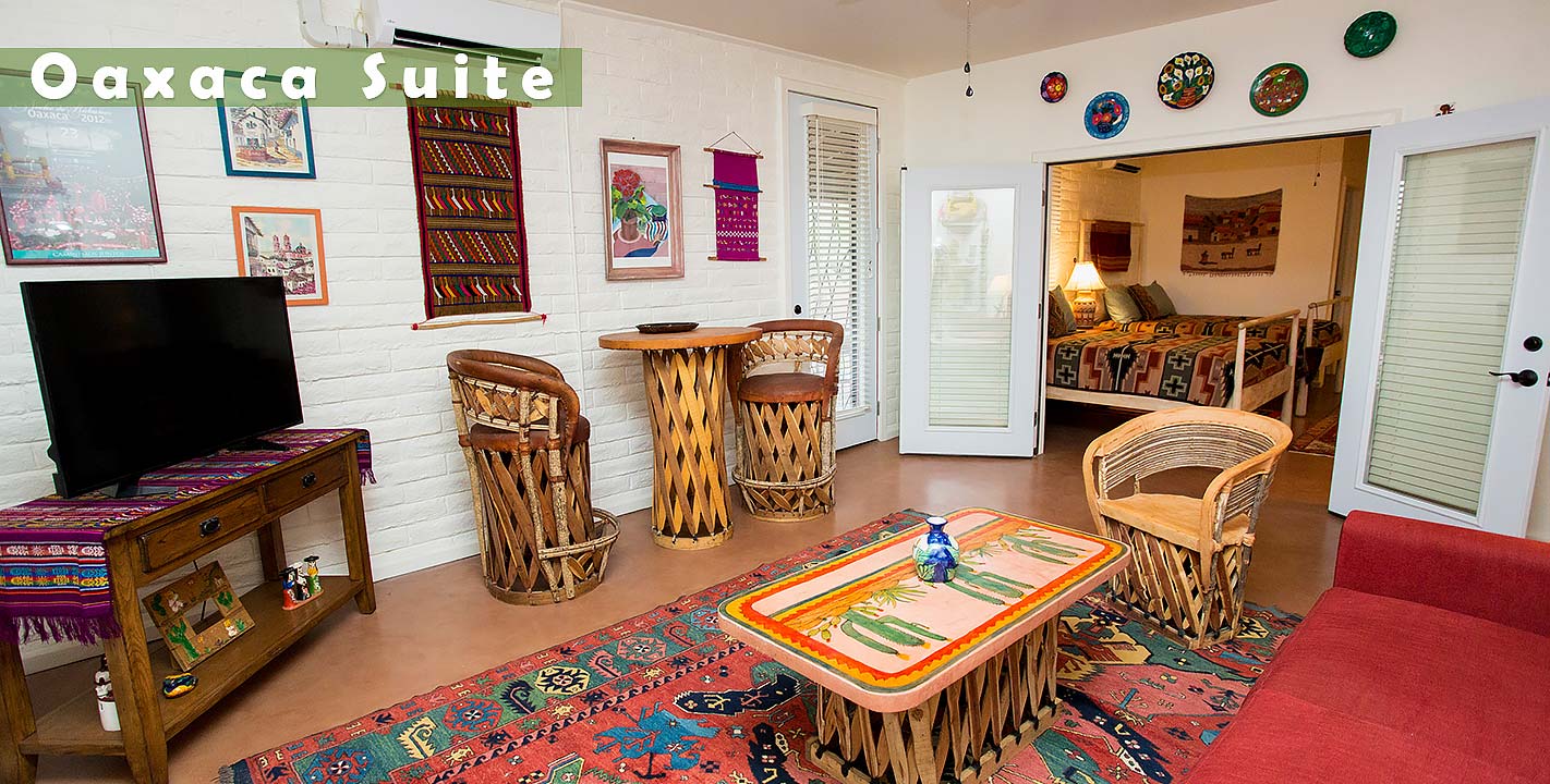 Oaxaca Suite interior at Cat Mountain Roadside Inn