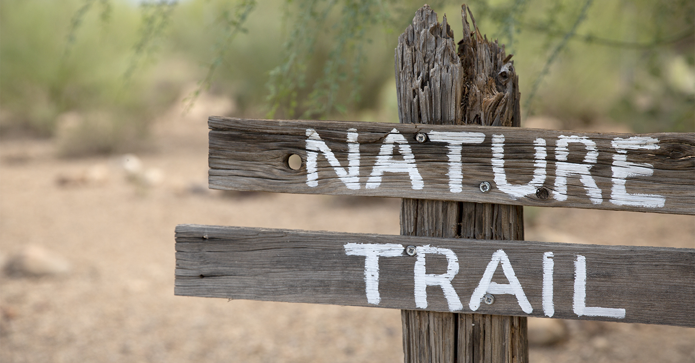 Nature Trail sign